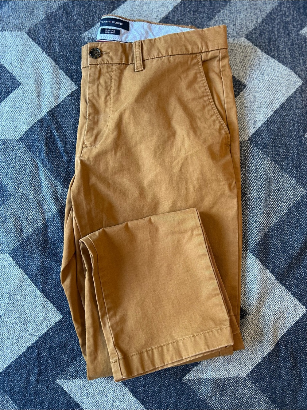Tommy Hilfiger Men’s Chino Pants - Camel • 33X30